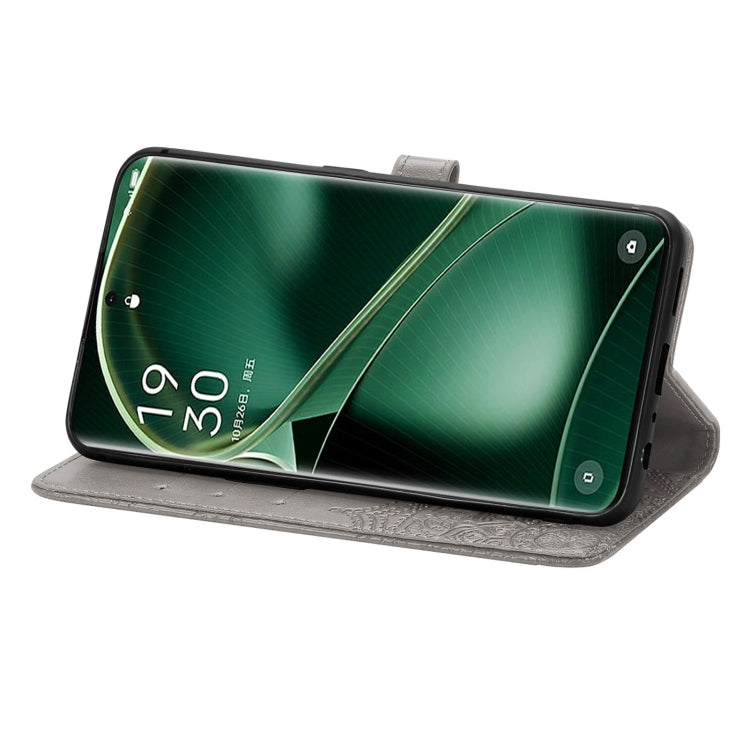 For OPPO Find X6 Mandala Flower Embossed Leather Phone Case