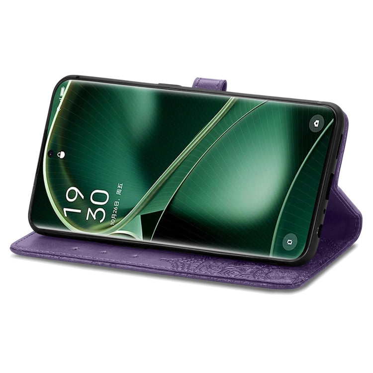 For OPPO Find X6 Mandala Flower Embossed Leather Phone Case