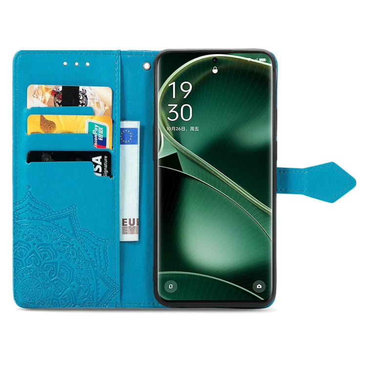 For OPPO Find X6 Mandala Flower Embossed Leather Phone Case