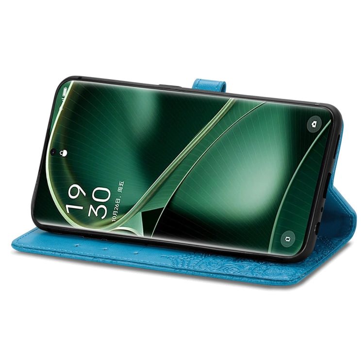 For OPPO Find X6 Mandala Flower Embossed Leather Phone Case