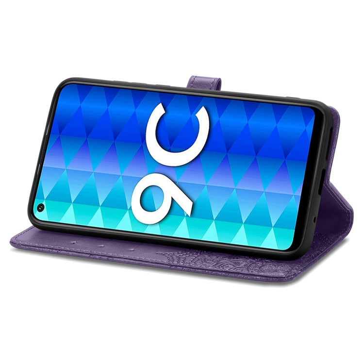 For Honor 9C Mandala Flower Embossed Leather Phone Case