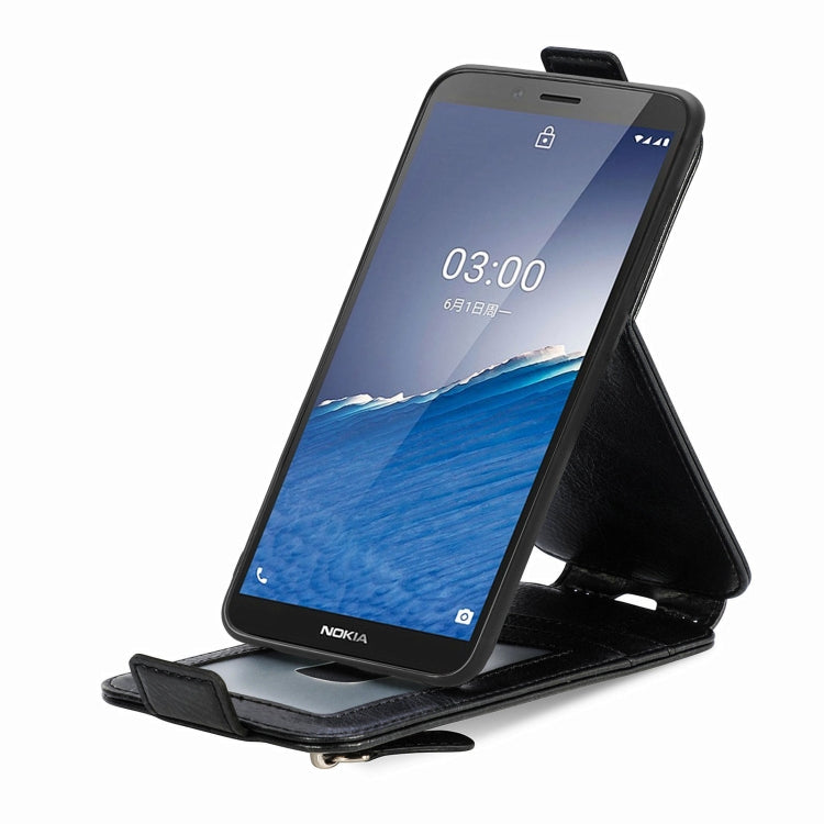 For Nokia C3 Zipper Wallet Vertical Flip Leather Phone Case