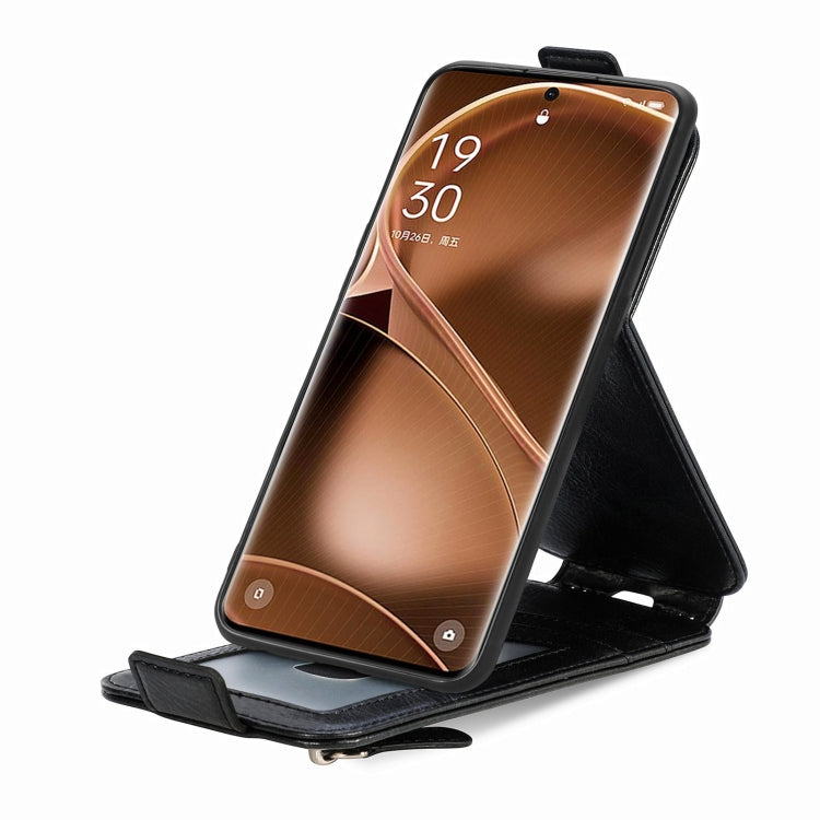For OPPO Find X6 Pro Zipper Wallet Vertical Flip Leather Phone Case