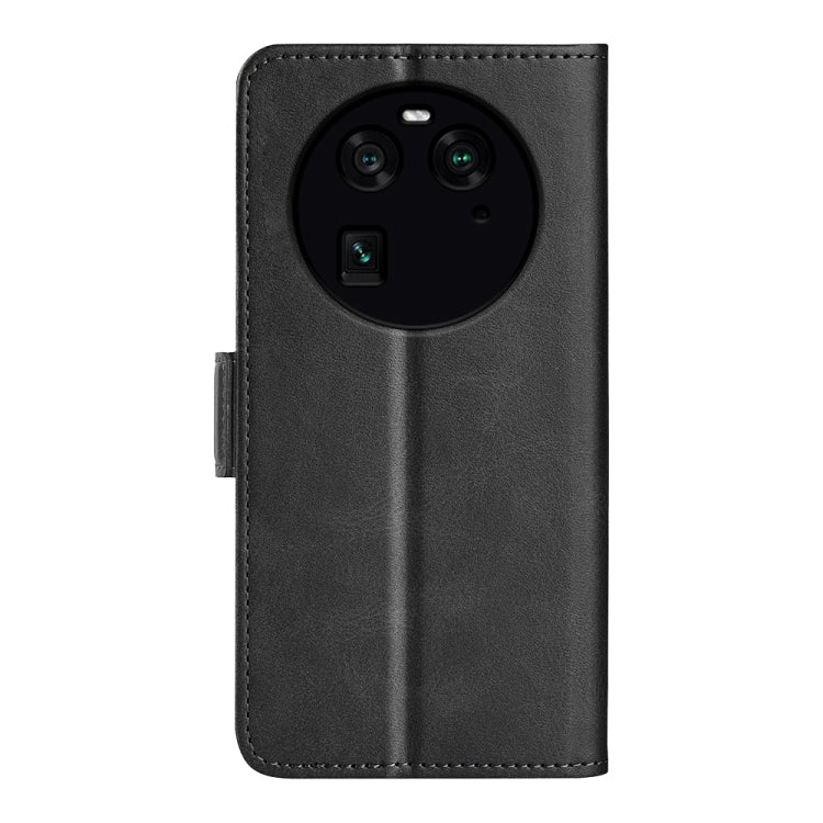 For OPPO Find X6 Dual-side Magnetic Buckle Leather Phone Case