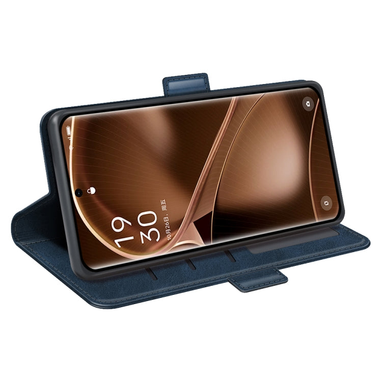 For OPPO Find X6 Dual-side Magnetic Buckle Leather Phone Case