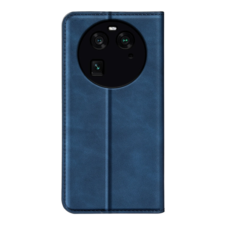 For OPPO Find X6 Retro-skin Magnetic Suction Leather Phone Case
