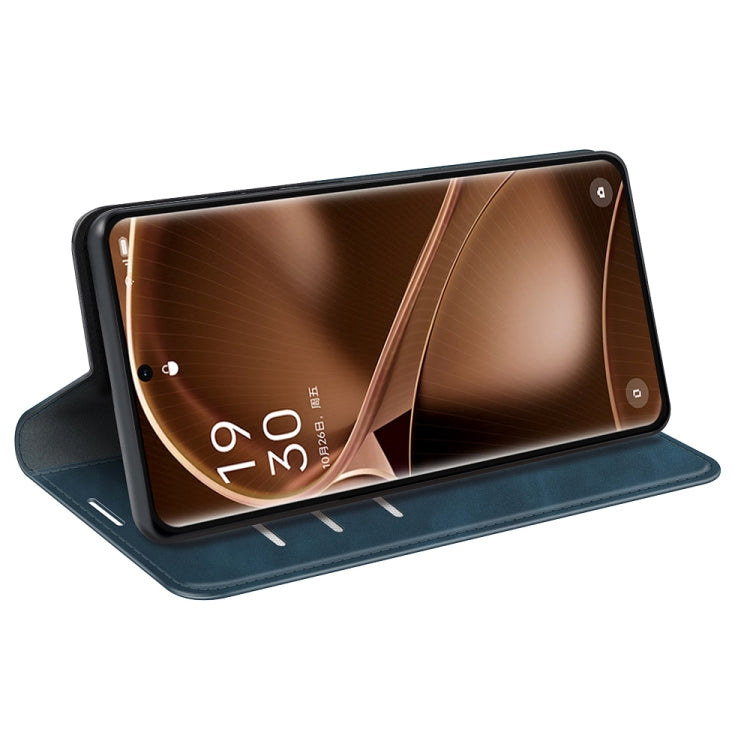 For OPPO Find X6 Retro-skin Magnetic Suction Leather Phone Case