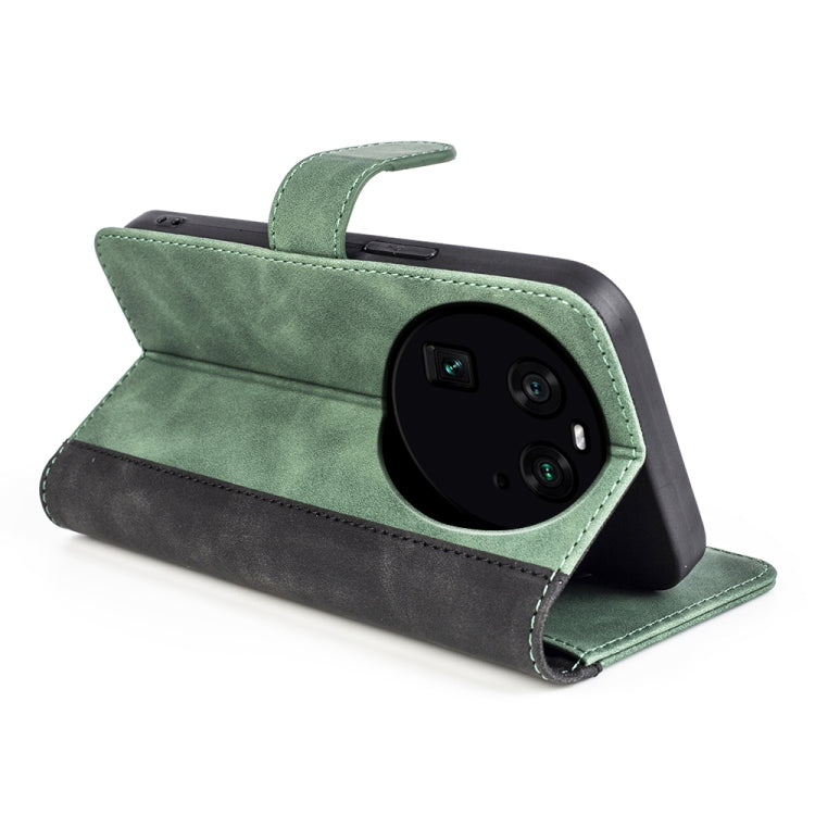 For OPPO Find X6 Stitching Horizontal Flip Leather Phone Case