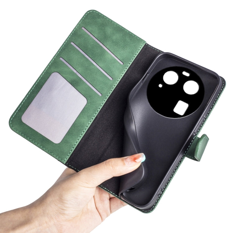 For OPPO Find X6 Stitching Horizontal Flip Leather Phone Case