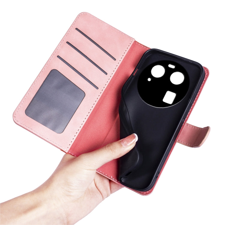 For OPPO Find X6 Stitching Horizontal Flip Leather Phone Case