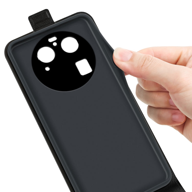 For OPPO Find X6 Pro R64 Texture Vertical Flip Leather Phone Case