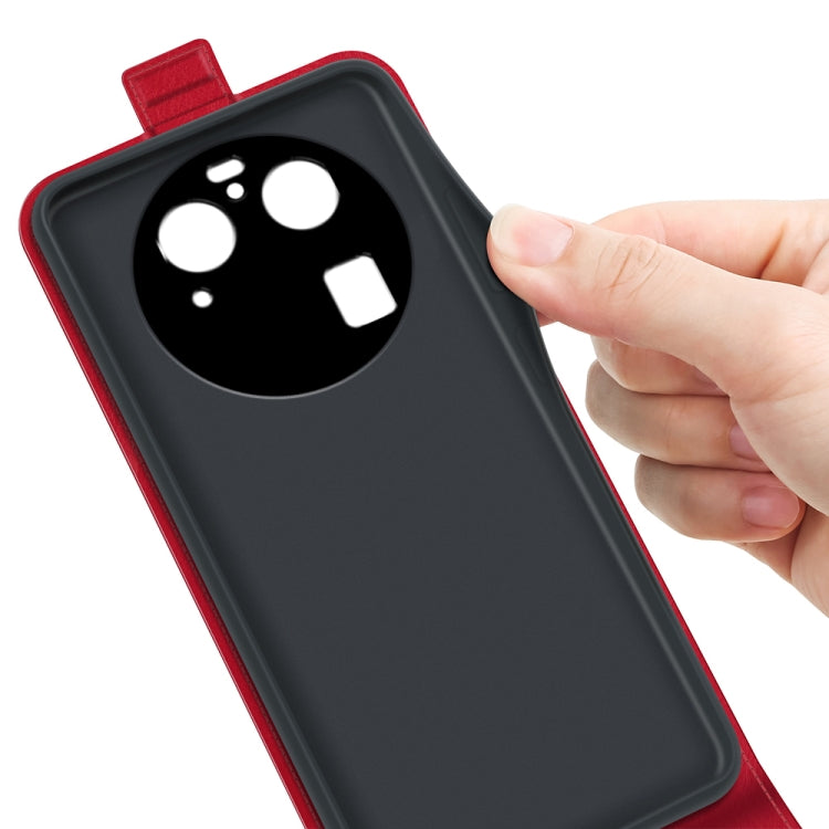 For OPPO Find X6 Pro R64 Texture Vertical Flip Leather Phone Case