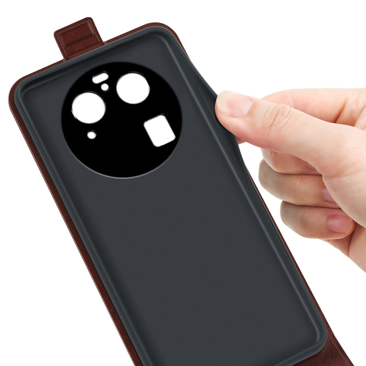 For OPPO Find X6 Pro R64 Texture Vertical Flip Leather Phone Case