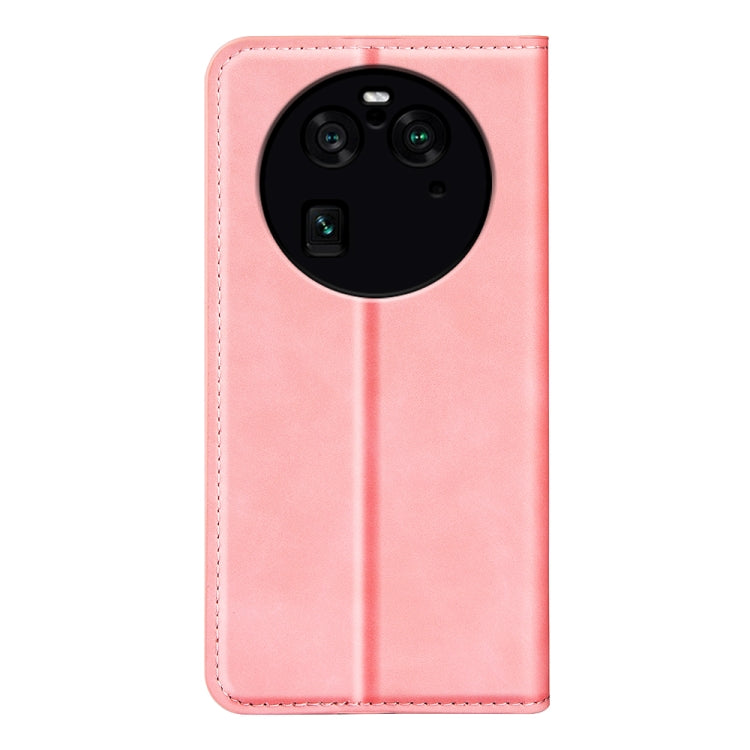 For OPPO Find X6 Pro Retro-skin Magnetic Suction Leather Phone Case