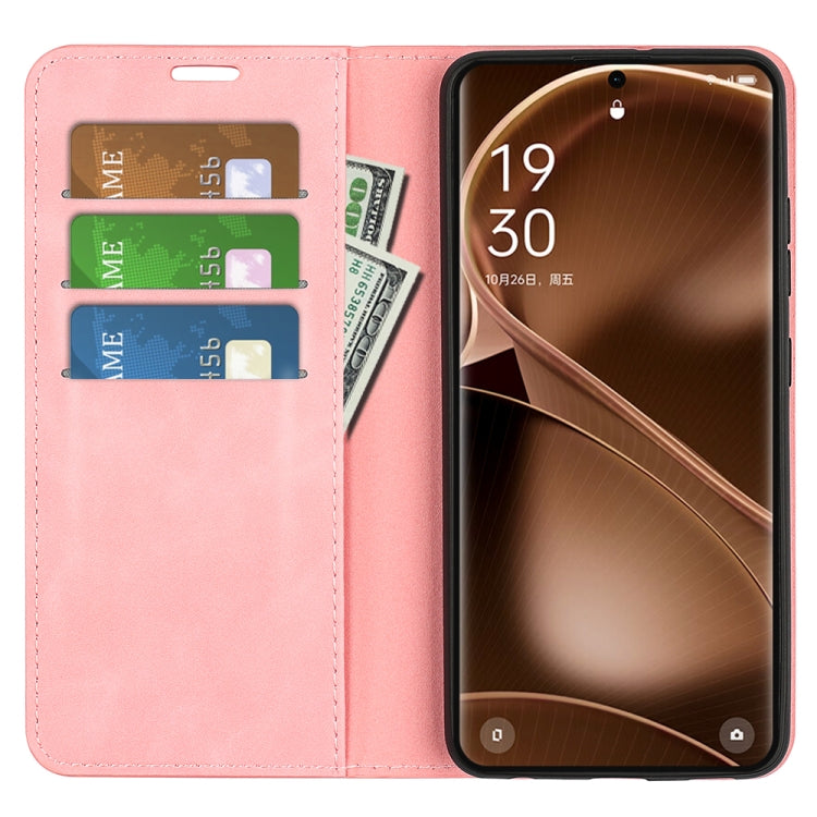 For OPPO Find X6 Pro Retro-skin Magnetic Suction Leather Phone Case