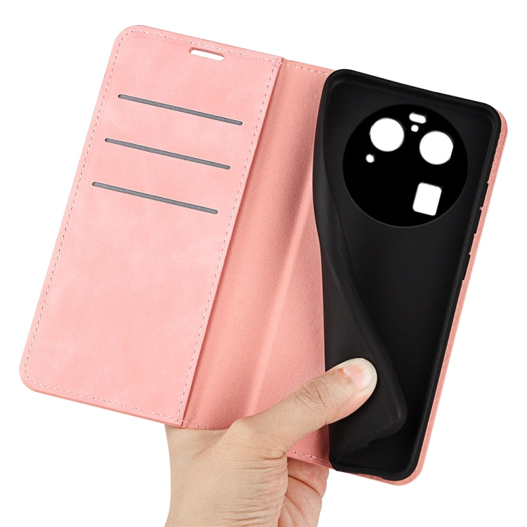 For OPPO Find X6 Pro Retro-skin Magnetic Suction Leather Phone Case