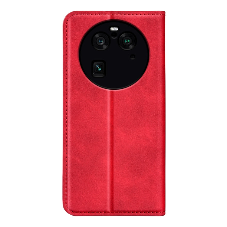 For OPPO Find X6 Pro Retro-skin Magnetic Suction Leather Phone Case