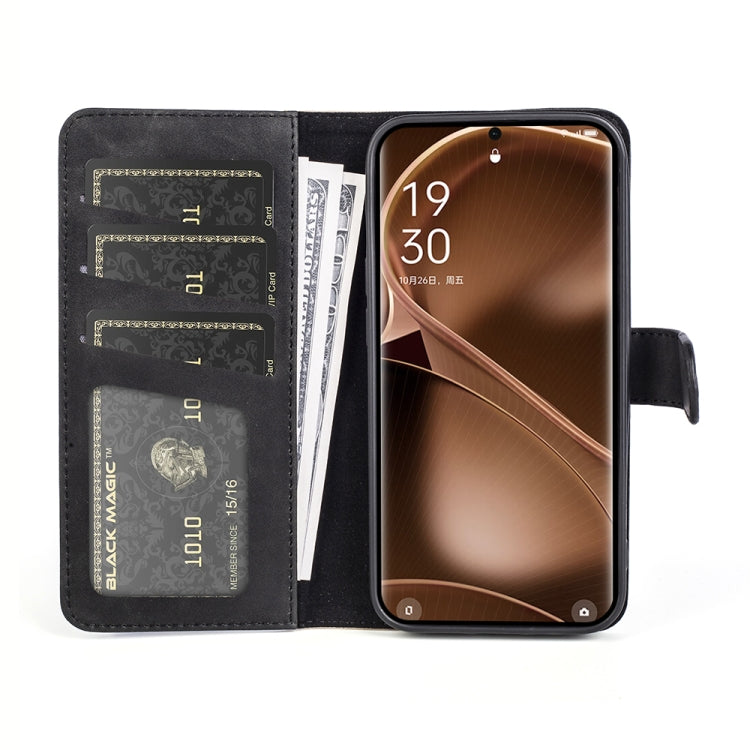 For OPPO Find X6 Pro Stitching Horizontal Flip Leather Phone Case