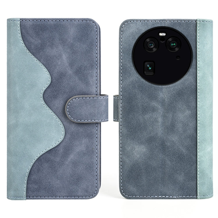 For OPPO Find X6 Pro Stitching Horizontal Flip Leather Phone Case