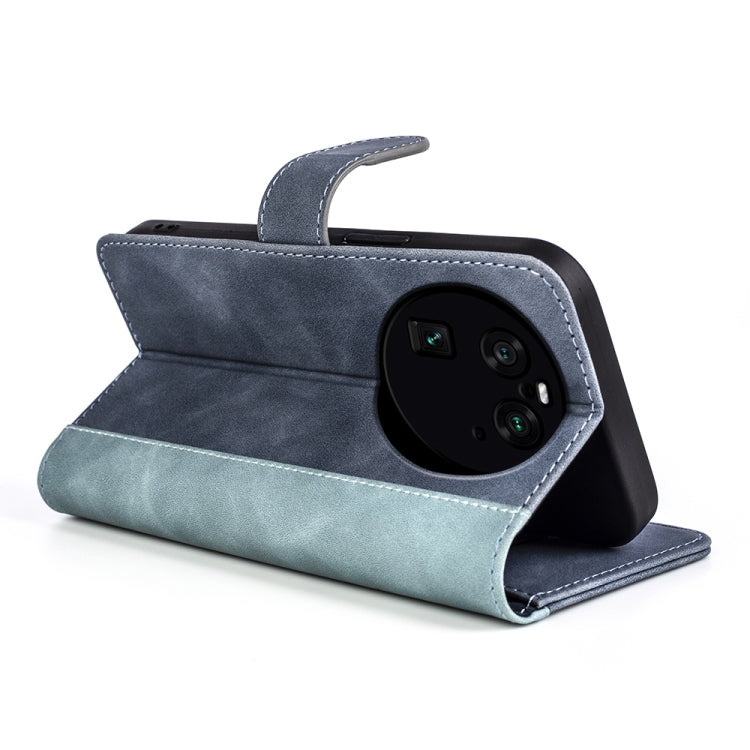 For OPPO Find X6 Pro Stitching Horizontal Flip Leather Phone Case