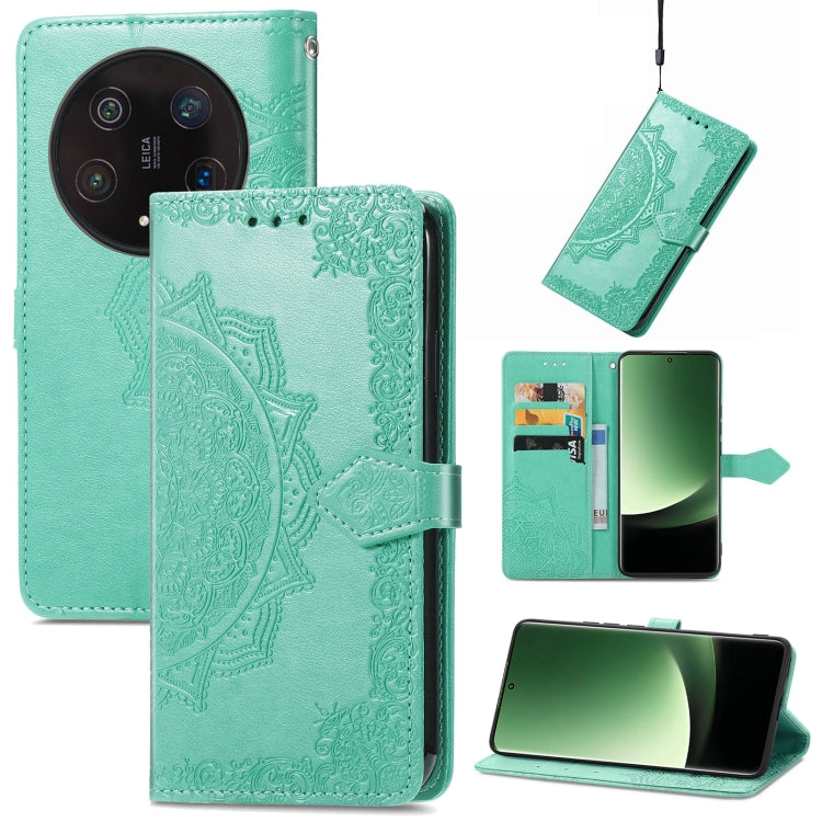 For Xiaomi 13 Ultra Mandala Flower Embossed Leather Phone Case