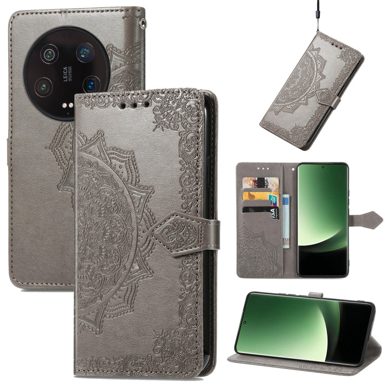 For Xiaomi 13 Ultra Mandala Flower Embossed Leather Phone Case
