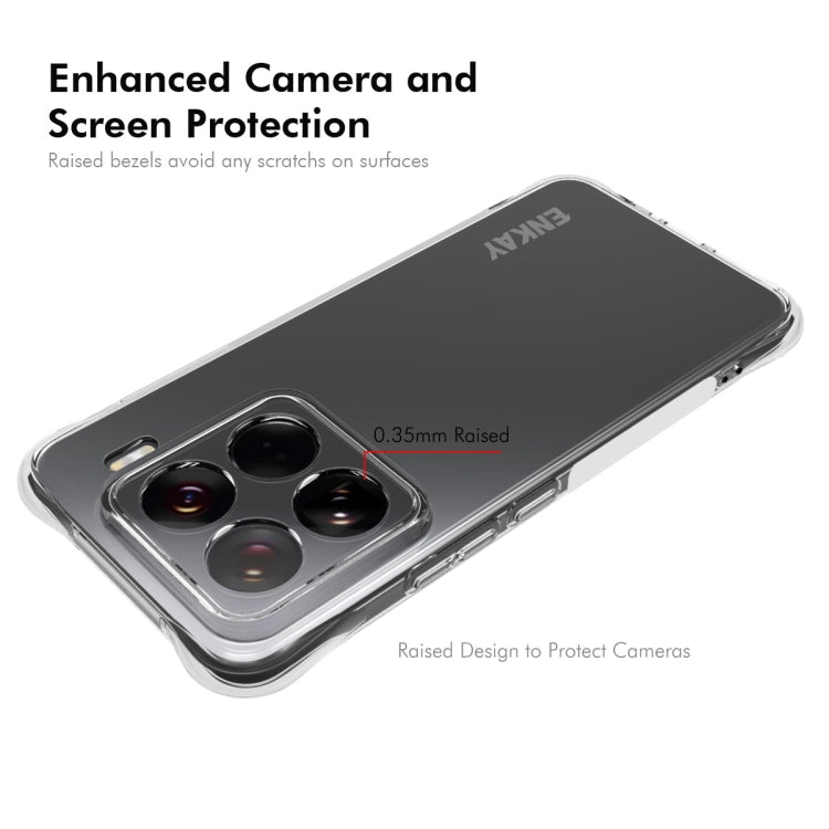 For Xiaomi 15 Pro ENKAY Hat-Prince Transparent TPU Shockproof Phone Case
