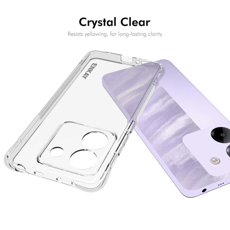 For Xiaomi Poco M7 Pro 5G ENKAY Hat-Prince Transparent TPU Shockproof Phone Case