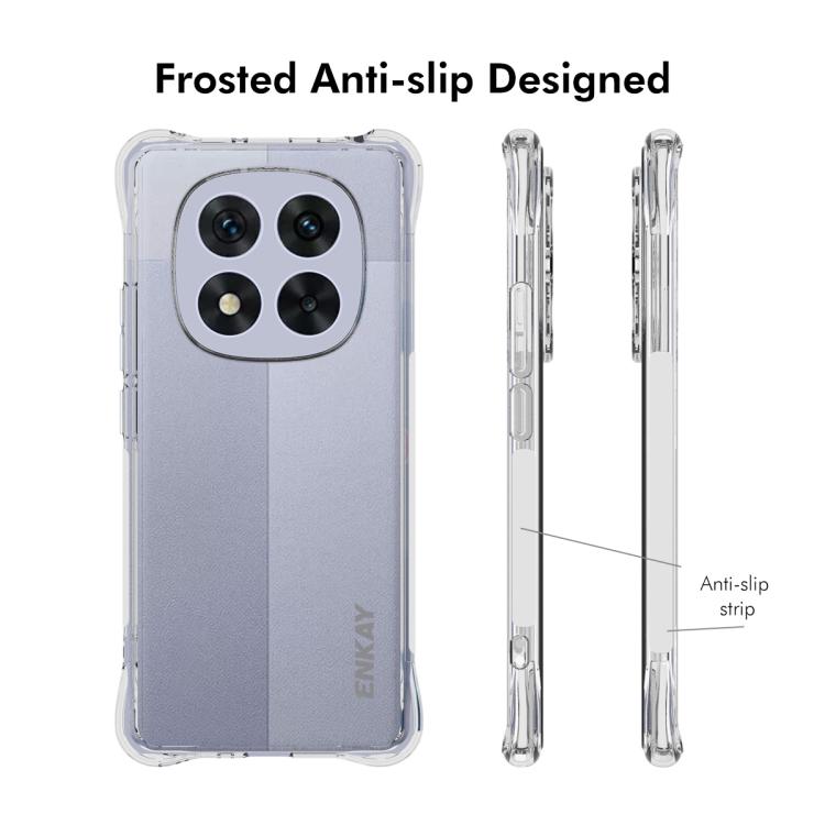 For Redmi Note 14 Pro 4G ENKAY Hat-Prince Transparent TPU Shockproof Phone Case