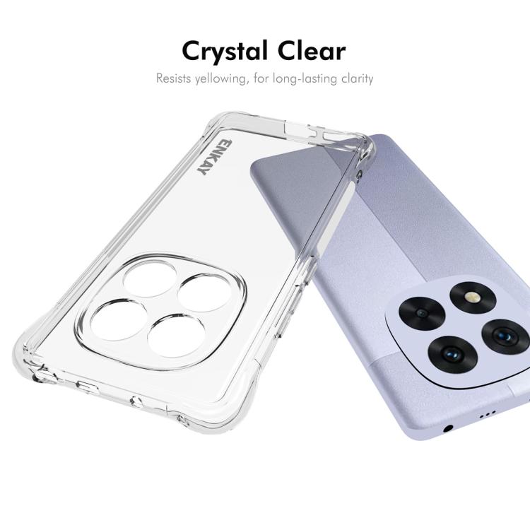 For Redmi Note 14 Pro 4G ENKAY Hat-Prince Transparent TPU Shockproof Phone Case