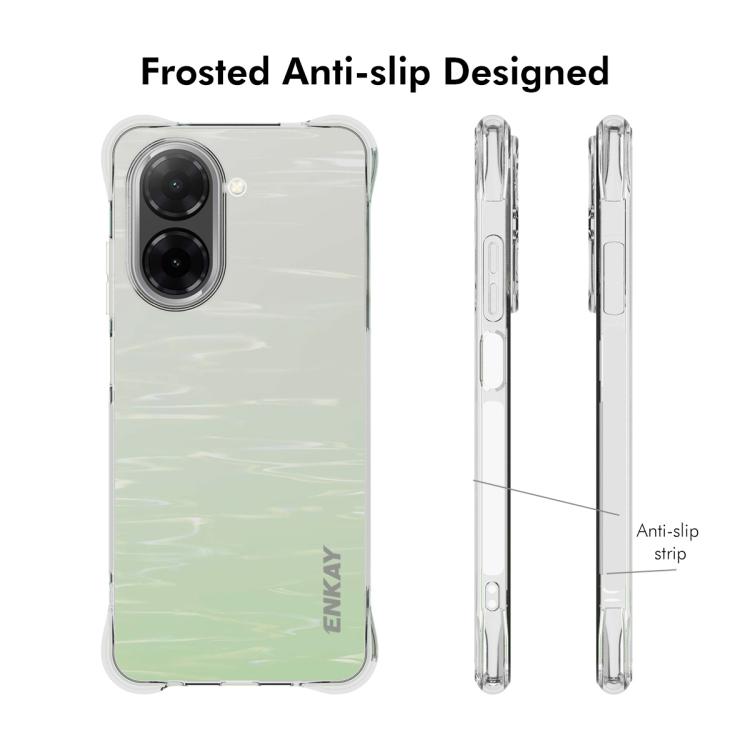 For Redmi A5 4G 173.3mm ENKAY Hat-Prince Transparent TPU Shockproof Phone Case