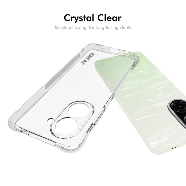 For Redmi A5 4G 173.3mm ENKAY Hat-Prince Transparent TPU Shockproof Phone Case