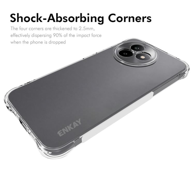 For Redmi K80 Ultra ENKAY Hat-Prince Transparent TPU Shockproof Phone Case