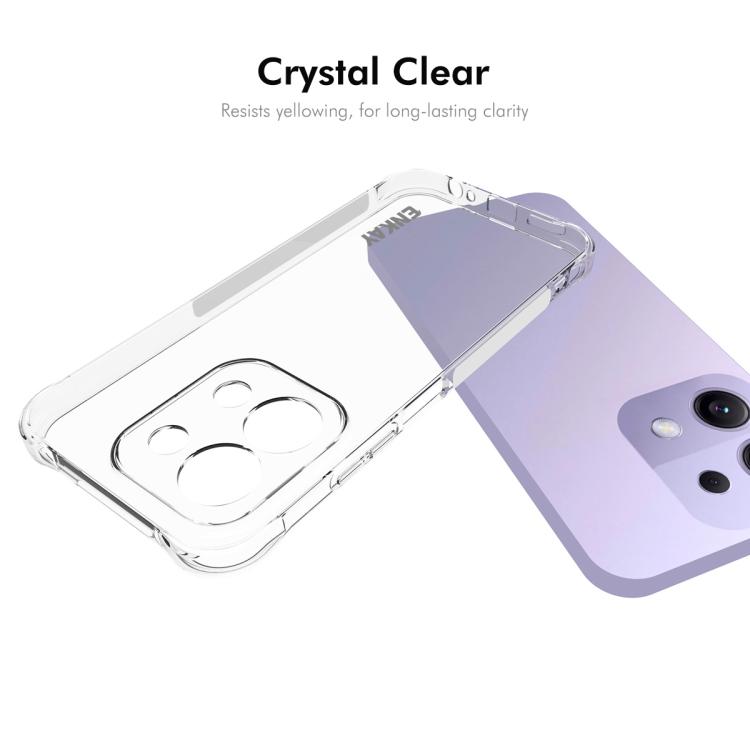 For Redmi 15C 5G / 4G EU 173mm ENKAY Hat-Prince Transparent TPU Shockproof Phone Case