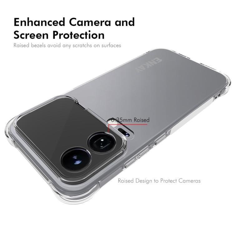 For Xiaomi 17 Pro ENKAY Hat-Prince Transparent TPU Shockproof Phone Case