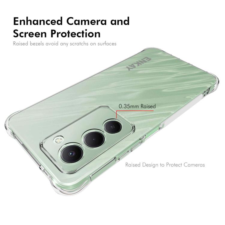 For Redmi 15 5G / 4G EU 171mm ENKAY Hat-Prince Transparent TPU Shockproof Phone Case