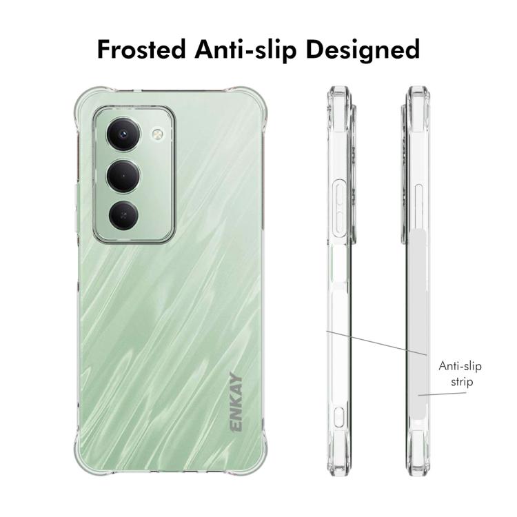 Redmi 15 5G Global / 15 4G SEA 169.5mm ENKAY Hat-Prince Transparent TPU Shockproof Phone Case