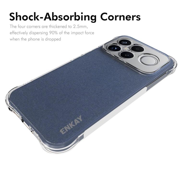 For Redmi K90 Pro Max ENKAY Hat-Prince Transparent TPU Shockproof Phone Case