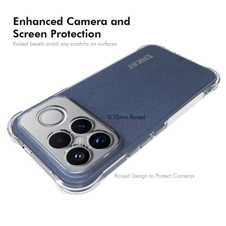 For Redmi K90 Pro Max ENKAY Hat-Prince Transparent TPU Shockproof Phone Case