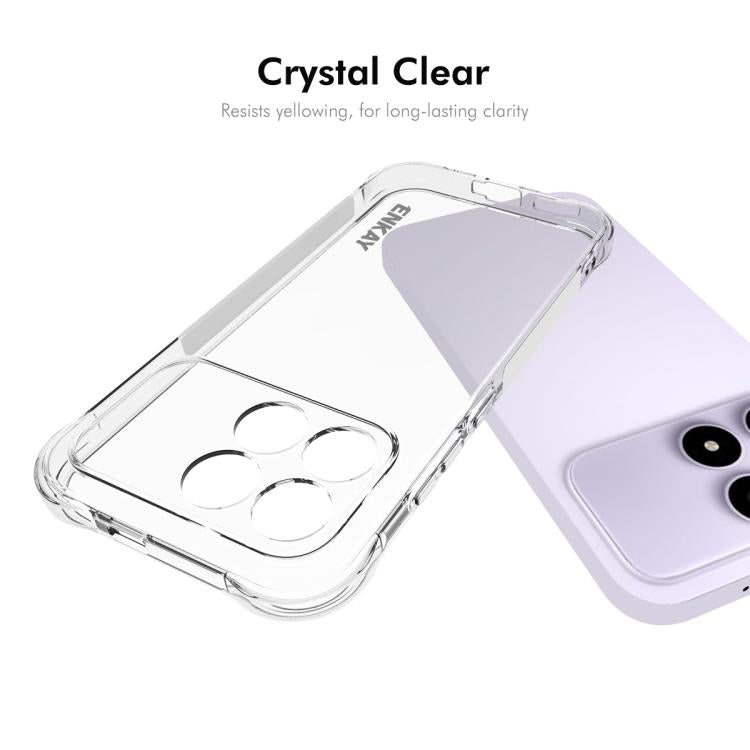 For Redmi K90 ENKAY Hat-Prince Transparent TPU Shockproof Phone Case