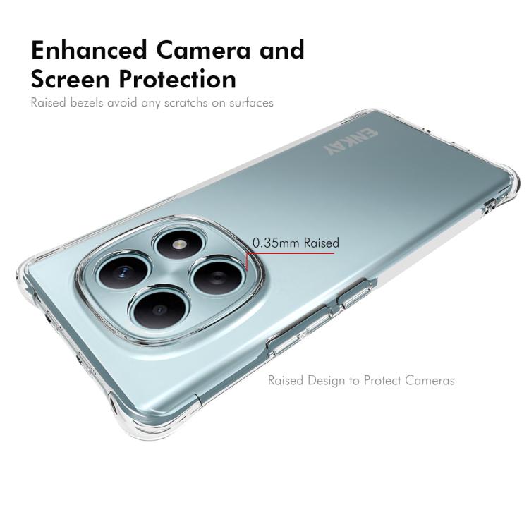 For Redmi Note 15 4G / 5G Global 164mm ENKAY Hat-Prince Transparent TPU Shockproof Phone Case