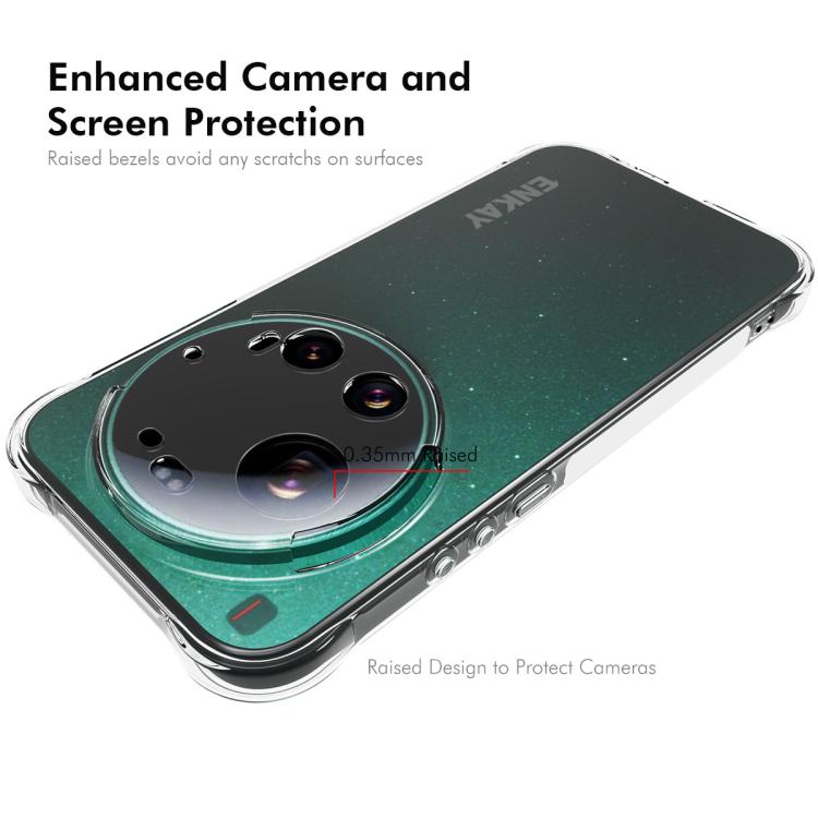 For Xiaomi 17 Ultra ENKAY Hat-Prince Transparent TPU Shockproof Phone Case