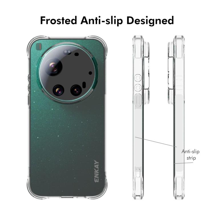 For Xiaomi 17 Ultra ENKAY Hat-Prince Transparent TPU Shockproof Phone Case