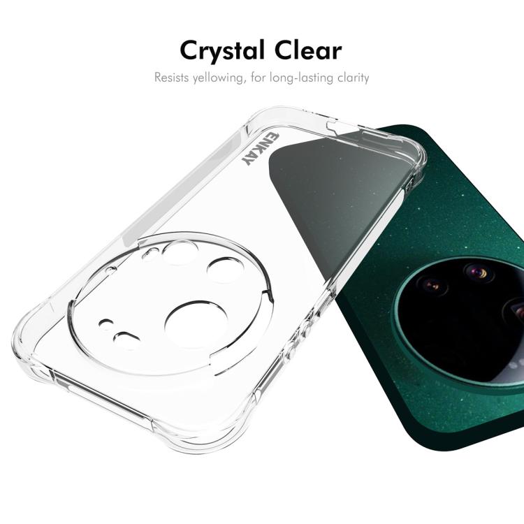 For Xiaomi 17 Ultra ENKAY Hat-Prince Transparent TPU Shockproof Phone Case