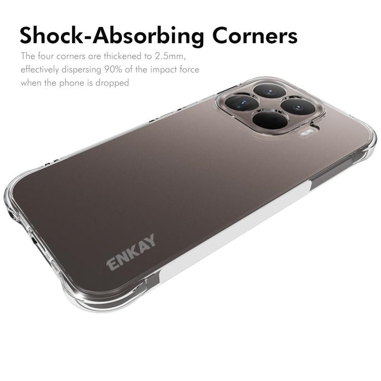 For Xiaomi 17T ENKAY Hat-Prince Transparent TPU Shockproof Phone Case