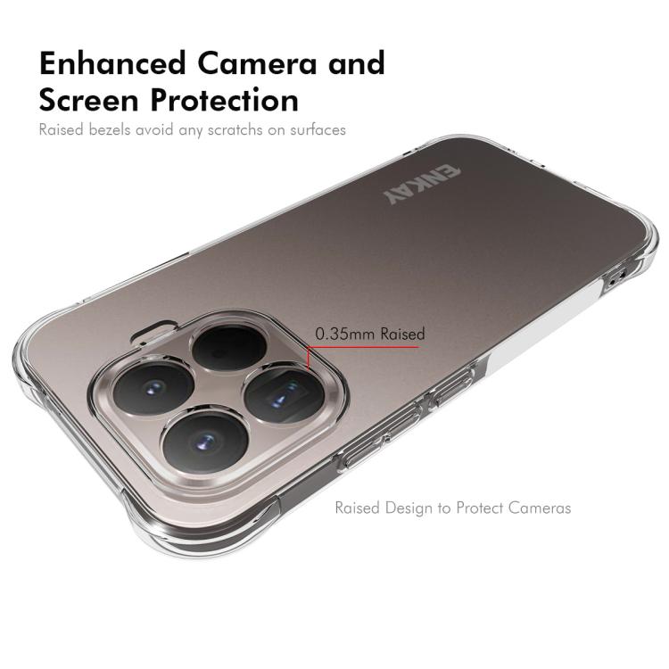 For Xiaomi 17T ENKAY Hat-Prince Transparent TPU Shockproof Phone Case