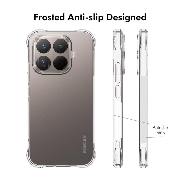 For Xiaomi 17T ENKAY Hat-Prince Transparent TPU Shockproof Phone Case