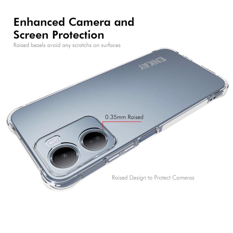 For Redmi 15a 5G ENKAY Hat-Prince Transparent TPU Shockproof Phone Case