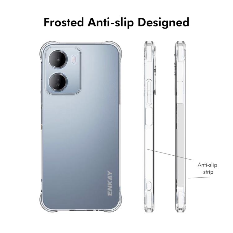 For Redmi 15a 5G ENKAY Hat-Prince Transparent TPU Shockproof Phone Case