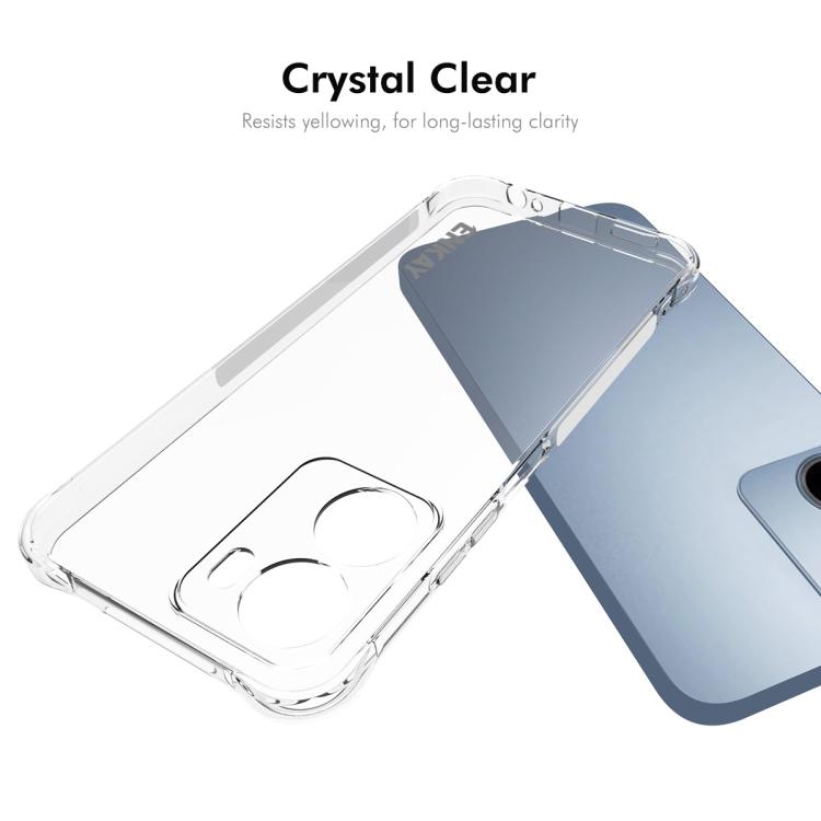 For Redmi 15a 5G ENKAY Hat-Prince Transparent TPU Shockproof Phone Case